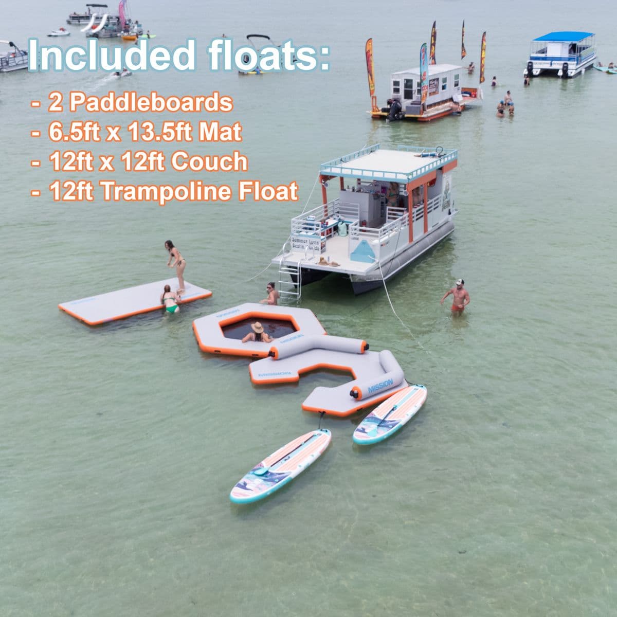 Inflatable Water Mats