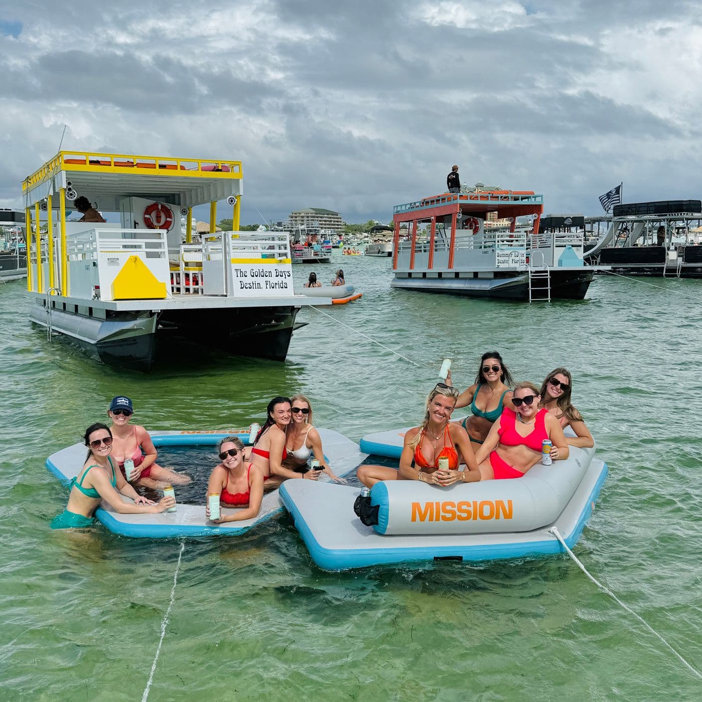 Inflatable Water Mats